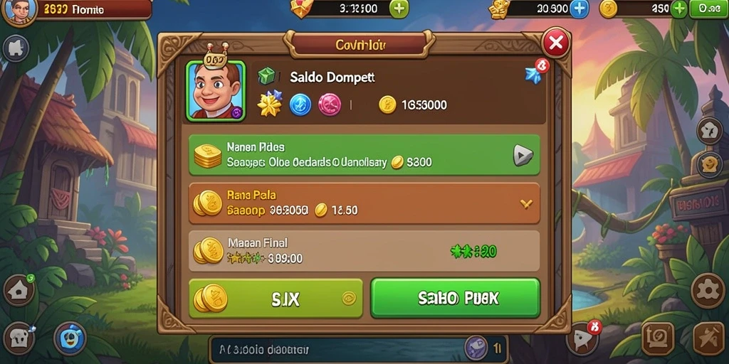rpgame - Screenshot menunjukkan pemandangan indah dari dunia RPGAME.